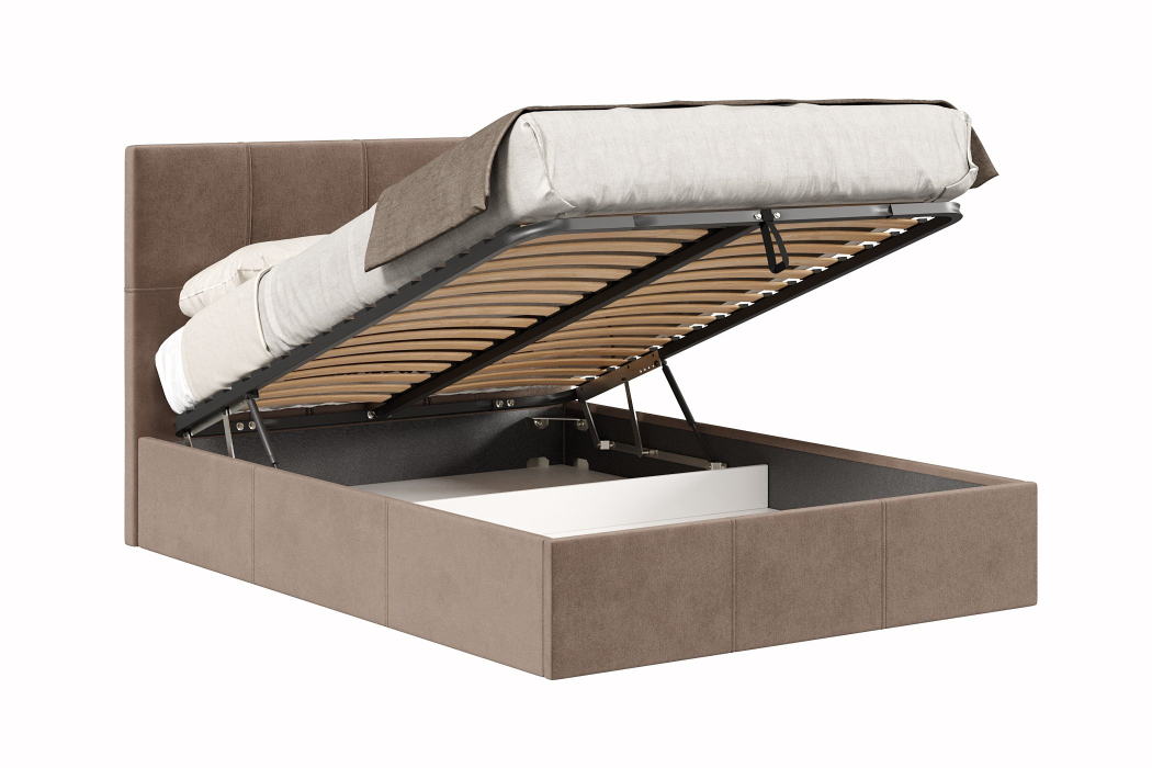 Мягкая кровать, Кровать Марсель 1200 с подъёмным механизмом