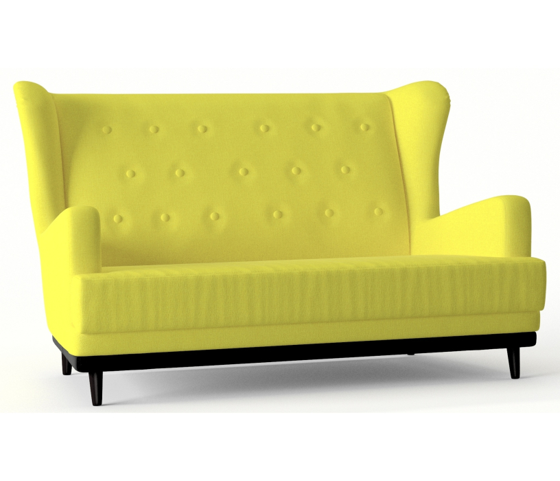 Дизайнерские диваны для гостиной, Диван прямой Барон Люкс, Рогожка