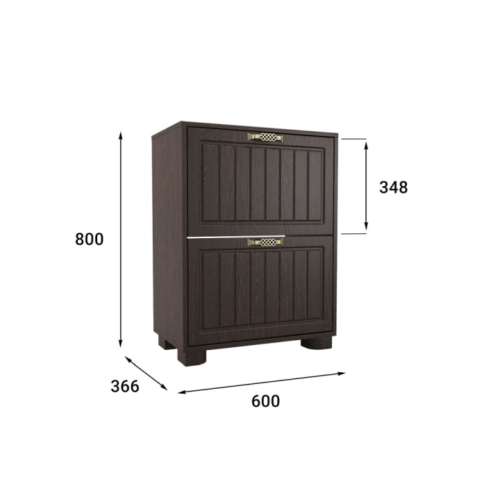 Обувницы, Тумба для обуви (обувница) «Монблан» МБ-33К