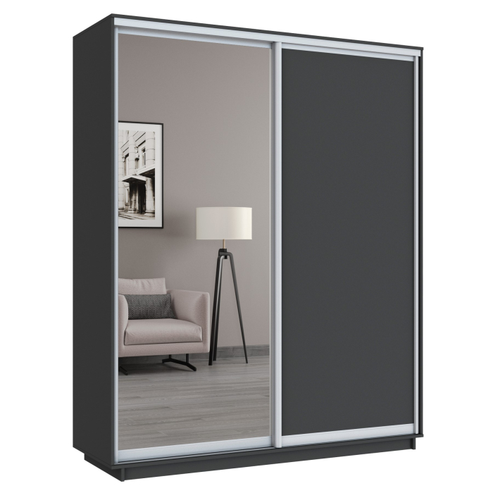 Шкафы-купе, Шкаф-купе Медиум Широкий, 180х45х240