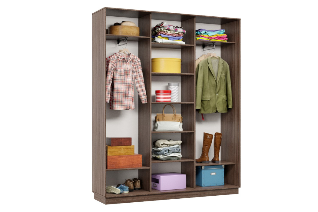 Шкафы-купе, Шкаф-купе Премьер 25 (14;14;14) трёхдверный