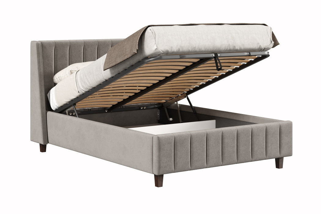 Мягкая кровать, Кровать Милана 1400 с подъёмным механизмом