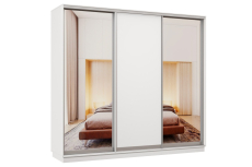 Шкафы-купе 3-х дверные, Шкаф-купе Премьер Лайт 54 (01;02;01) трехдверный