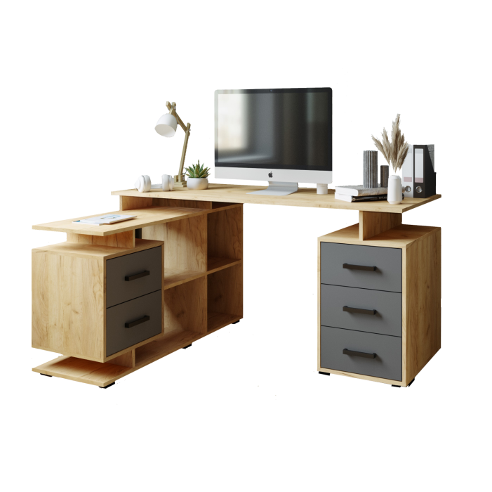 Угловые компьютерные столы, Компьютерный стол угловой СКМУ-3