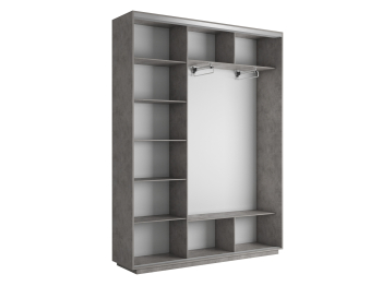 Шкаф-купе Экспресс 3-х дверный Фотопечать Калейдоскоп Стекла 240х45х240