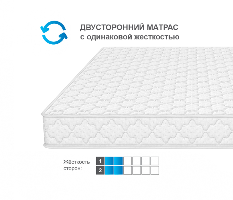 900 x 2000, Матрас Соня Матрасова Мираж (Jacgard) 90х200 см