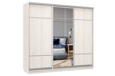 Шкафы-купе 3-х дверные, Шкаф-купе Премьер Лайт 60 (08;11;08) трехдверный