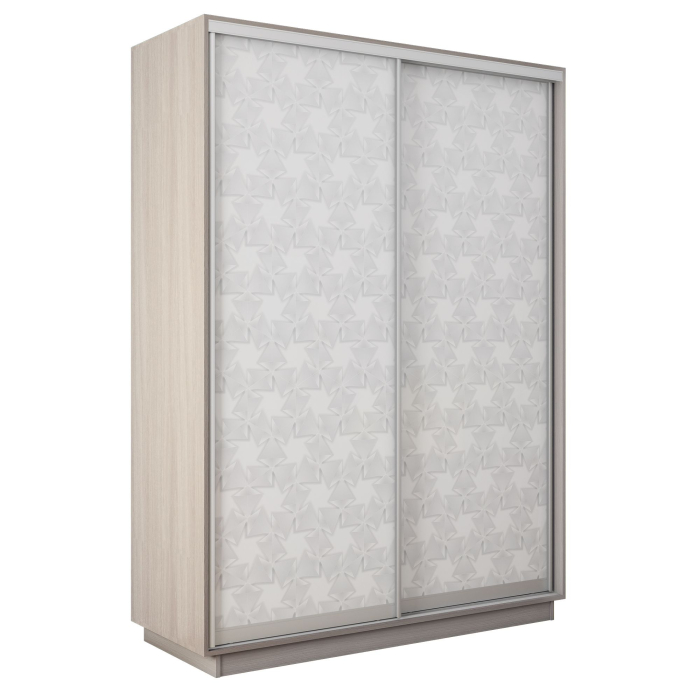 Шкафы-купе 2-х дверные, Шкаф-купе Экспресс 2-х дверный Фотопечать Калейдоскоп Стекла 120х60х220