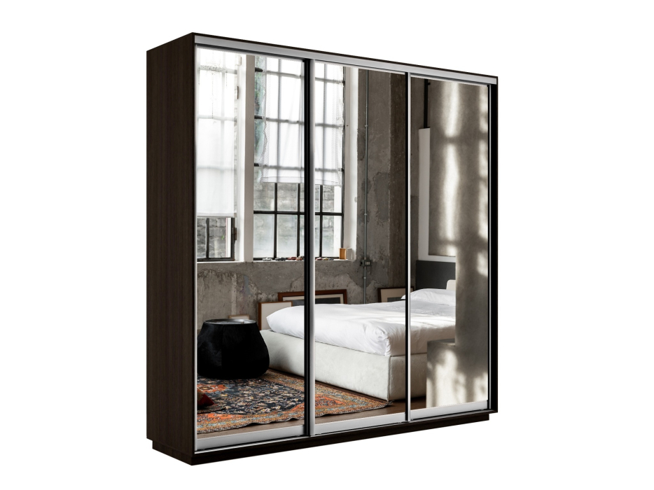 Шкафы-купе 3-х дверные, Шкаф-купе Экспресс Экспенс трио 2400 x 1800 x 450