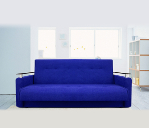 Диван-кровать книжка Милан ЛЮКС 120, астра