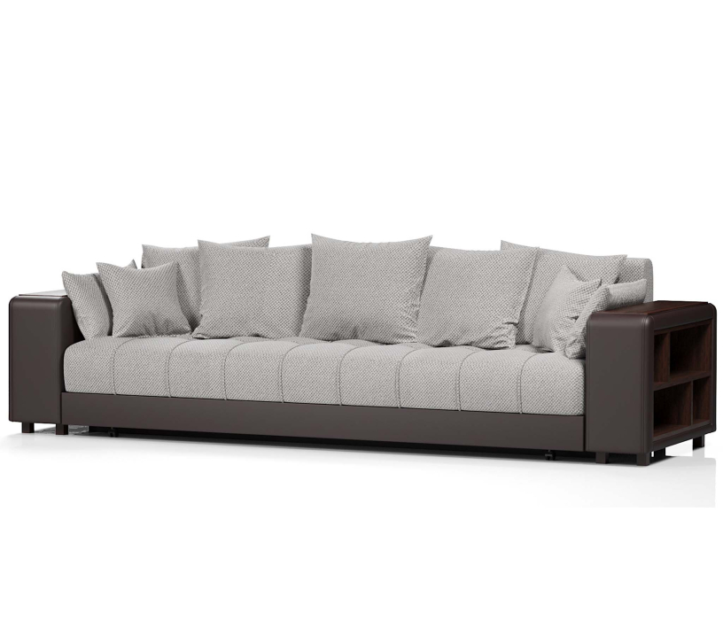 Диваны еврокнижки, Диван-кровать Дубай еврокнижка,велюр+экокожа