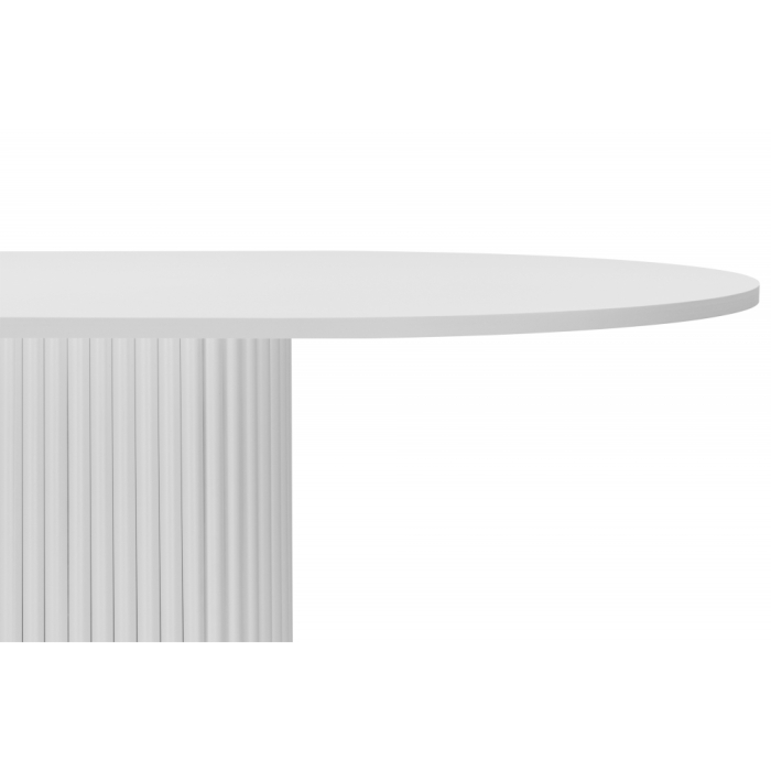 Обеденные столы, Стол Барон О 180 х 90 (белые ноги)