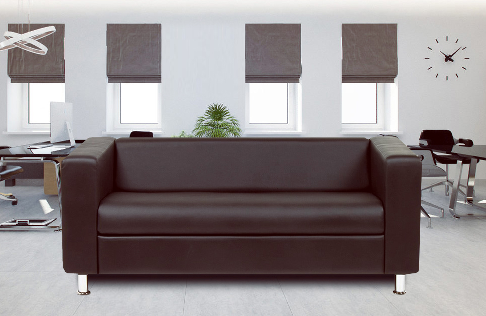 Диваны прямые, Диван Клиппан 3-х местный, экокожа