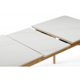 Стол Halmar из спеченного камня 140(180)х80