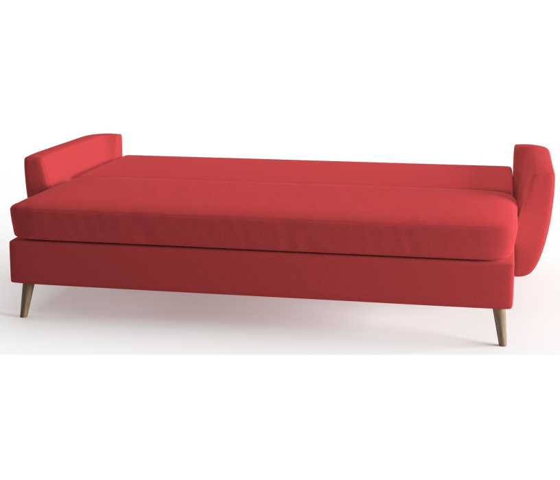 Диваны с ящиком для белья, Диван-кровать Норфолк, независимый пружинный блок, рогожка