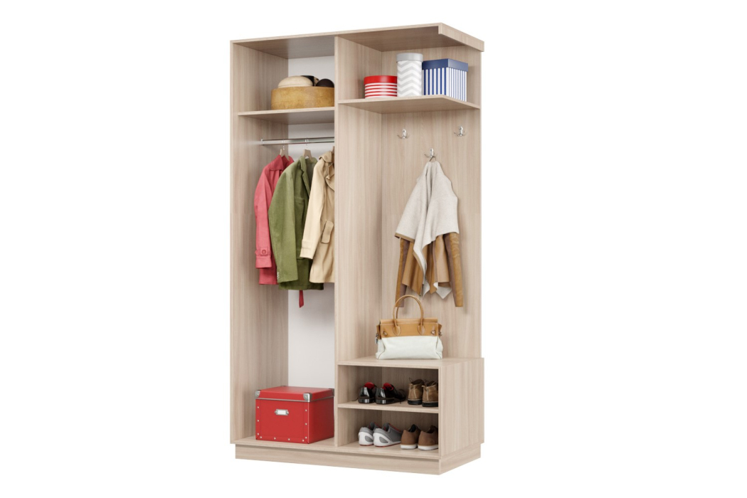 Прихожие, Прихожая Премьер 02 Лайт 05 Правая Мини