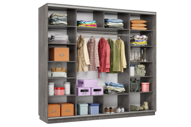 Шкаф-купе Премьер Лайт 60 (08;05;08) трехдверный