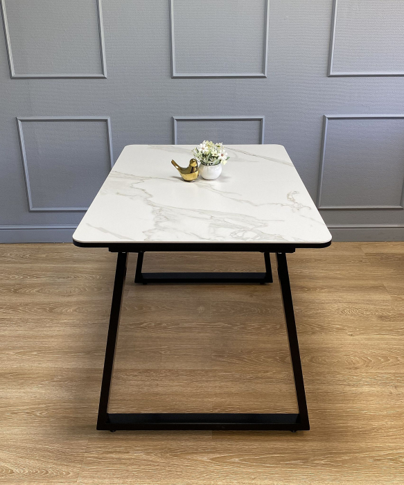 Обеденные столы, Стол KENNER AZ1200 раздвижной, керамика