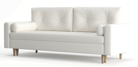 Диван-кровать Таврида, пружинный блок, велюр