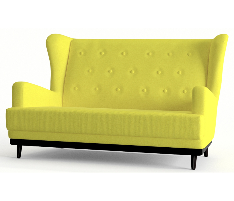 Дизайнерские диваны для гостиной, Диван прямой Барон Люкс, Рогожка