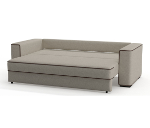 Диван-кровать Принстон, независимый пружинный блок, рогожкка