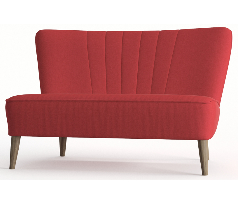 Дизайнерские диваны для гостиной, Диван прямой Зола, Рогожка