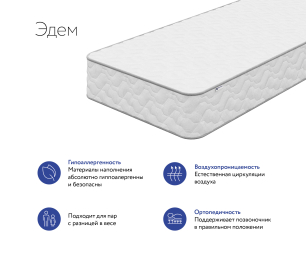 DreamLine / Матрас DreamLine Эдем 1600x2000
