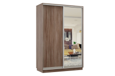 Шкафы-купе, Шкаф-купе Премьер Лайт 10 (02;01) двухдверный