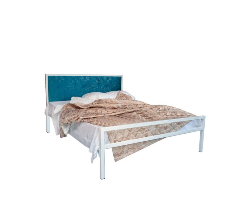 Кровати 120 см, Кровать в стиле лофт Лоренцо 1.2 (Белый)