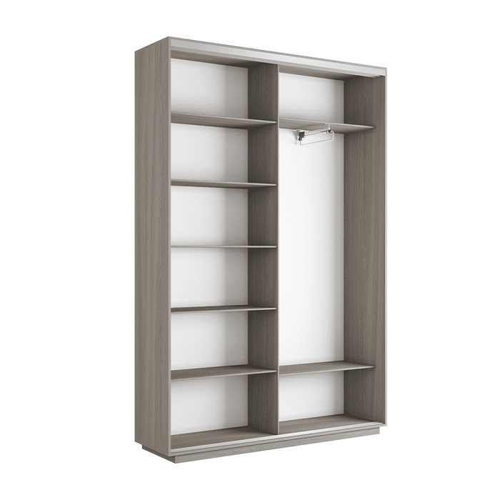 Шкафы-купе 2-х дверные, Шкаф-купе Экспресс 2-х дверный Фотопечать Калейдоскоп Стекла 160х45х220