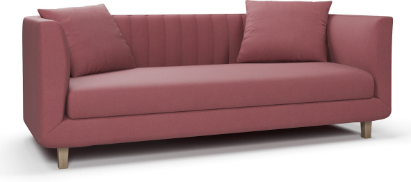 Диван прямой нераскладной Ларт, велюр