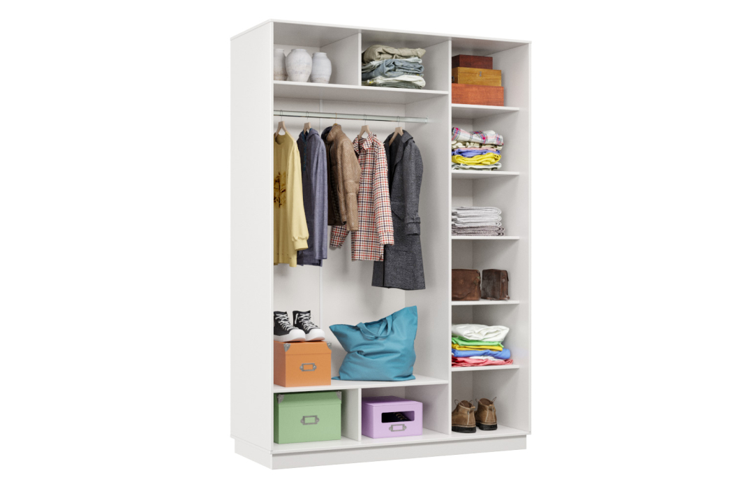 Шкафы-купе, Шкаф-купе Премьер Лайт 12 (02;02) двухдверный