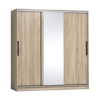 Шкафы-купе, Шкаф-купе 3-дв  Strike 2000 зеркало/лдсп  (в2105*ш2000*г595)