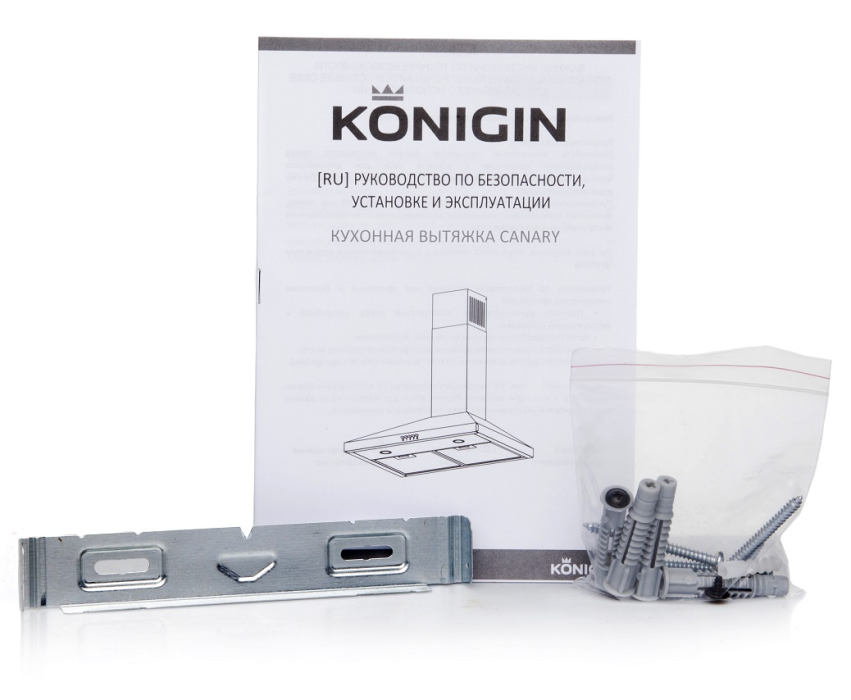 Вытяжки, Кухонная вытяжка Canary Inox 60