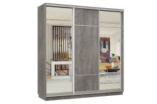 Шкафы-купе 3-х дверные, Шкаф-купе Премьер Лайт 36 (11;08;11) трехдверный