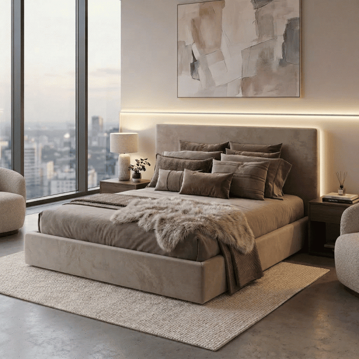 Мягкая кровать, Кровать Саливан 180х200
