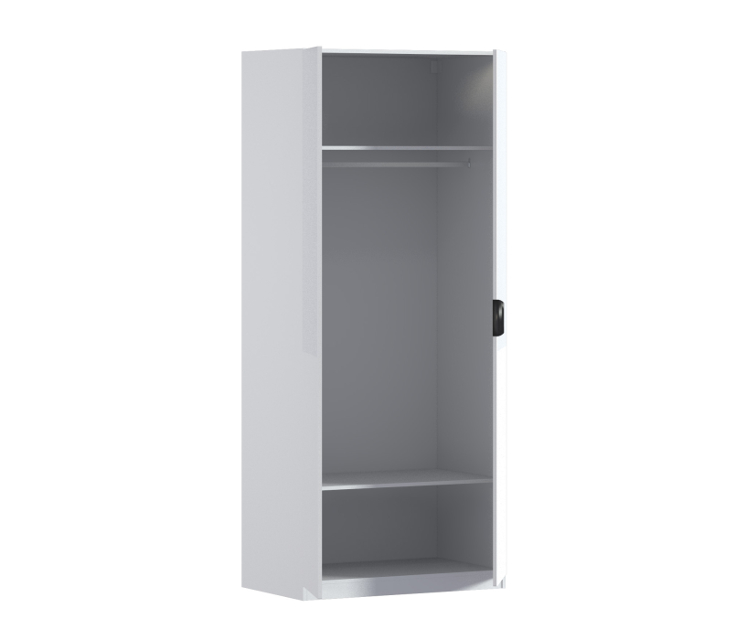 В спальню, Шкаф двухдверный Макс 1000 мм, вариант №1 (ЛДСП/МДФ)