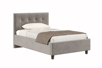 Кровать Турин 1200 с подъёмным механизмом, велюр