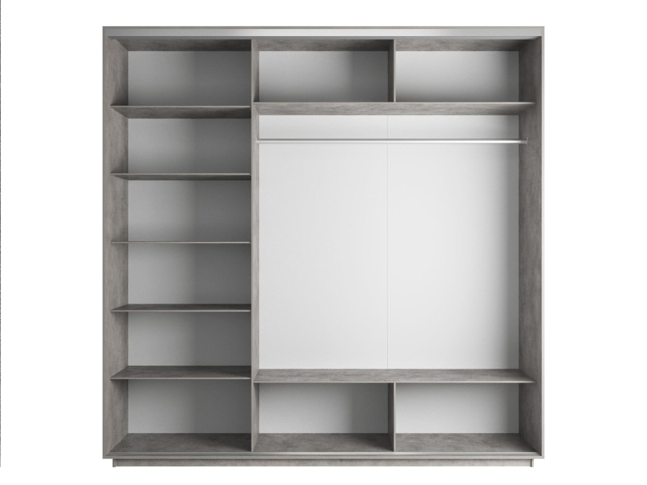 Шкафы-купе 3-х дверные, Шкаф-купе Экспресс 3-х дверный Фотопечать Ленты Стекла 180х60х240