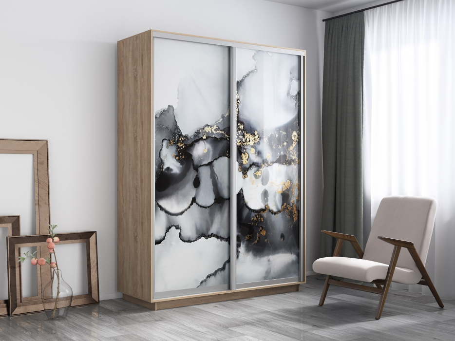 Шкафы-купе, Шкаф-купе Экспресс 1001, 140х45х240