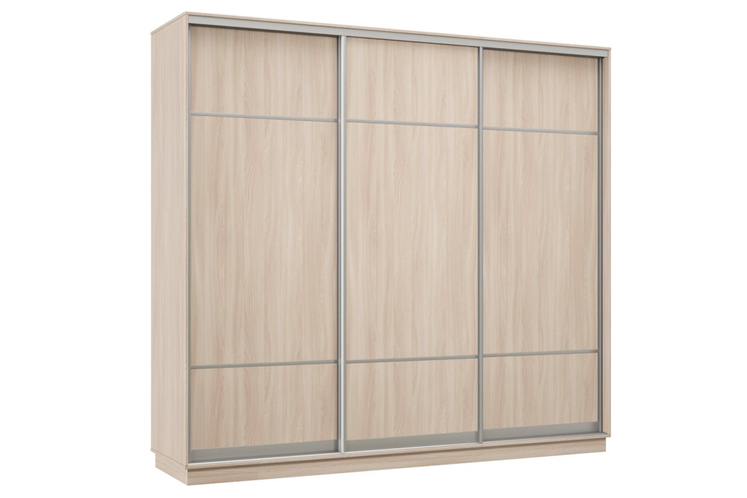 Шкафы-купе 3-х дверные, Шкаф-купе Премьер Лайт 56 (08;08;08) трехдверный