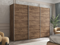 Шкафы-купе 3-х дверные, Шкаф-купе Эста ДСП+ДСП+ДСП 270х66х240