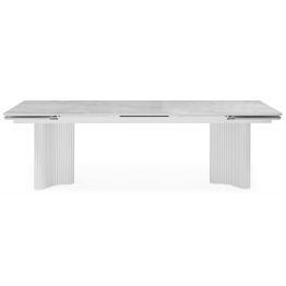 Стеклянный стол Мален new 240(320)x110