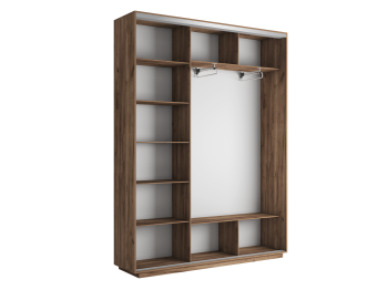 Шкаф-купе Экспресс Экспенс трио 2400 x 2100 x 450