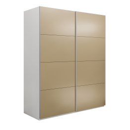 Шкаф-купе Эста 2-х дверный Стекла фисташка/Доводчик 160х66х240