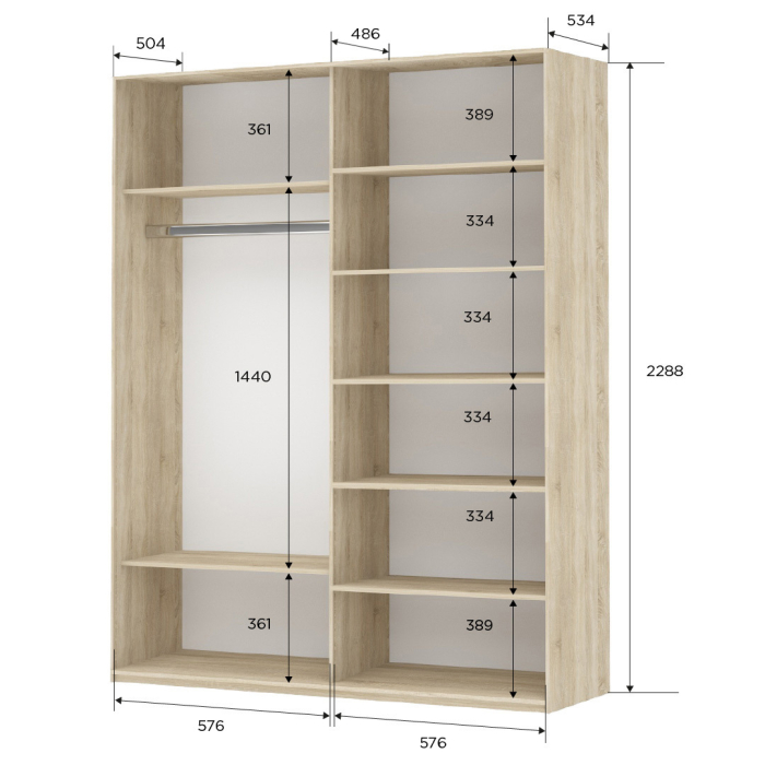 Шкафы-купе 2-х дверные, Шкаф-купе Прайм 2-х дверный Стекла хаки/Доводчики 120х57х230