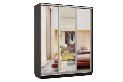 Шкаф-купе Премьер 35 венге