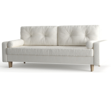 Диваны с ящиком для белья, Диван-кровать Belfast, независимый пружинный блок, велюр