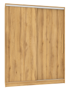 Шкафы-купе 2-х дверные, Шкаф-купе 2-дв  Strike 1600 лдсп/лдсп  (в2105*ш1600*г595)