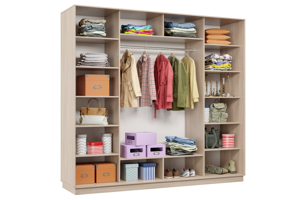 Шкафы-купе 3-х дверные, Шкаф-купе Премьер 60 (01ЗГ;01ЗГ;01ЗГ) фасады зеркало графит/трёхдверный/Профиль чёрный муар